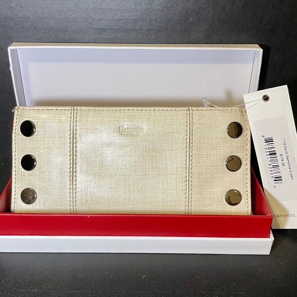 Hammitt 110 North Wallet in Semolina Cream NWT